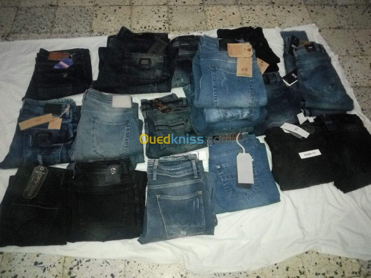   lot  jeans slim