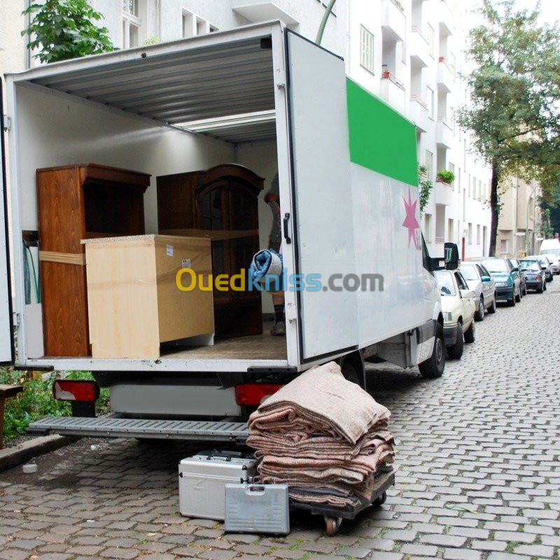 déménagement et transports marchandise