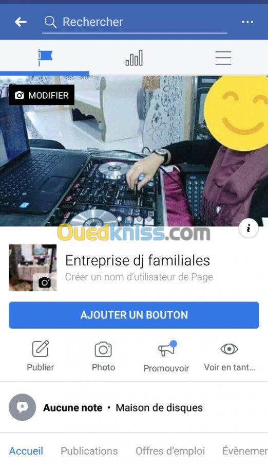 Entreprise DJ femme homme 