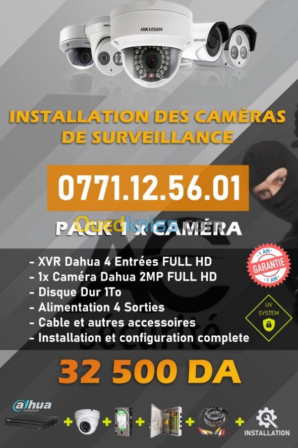 Promotion caméra surveillance dahua