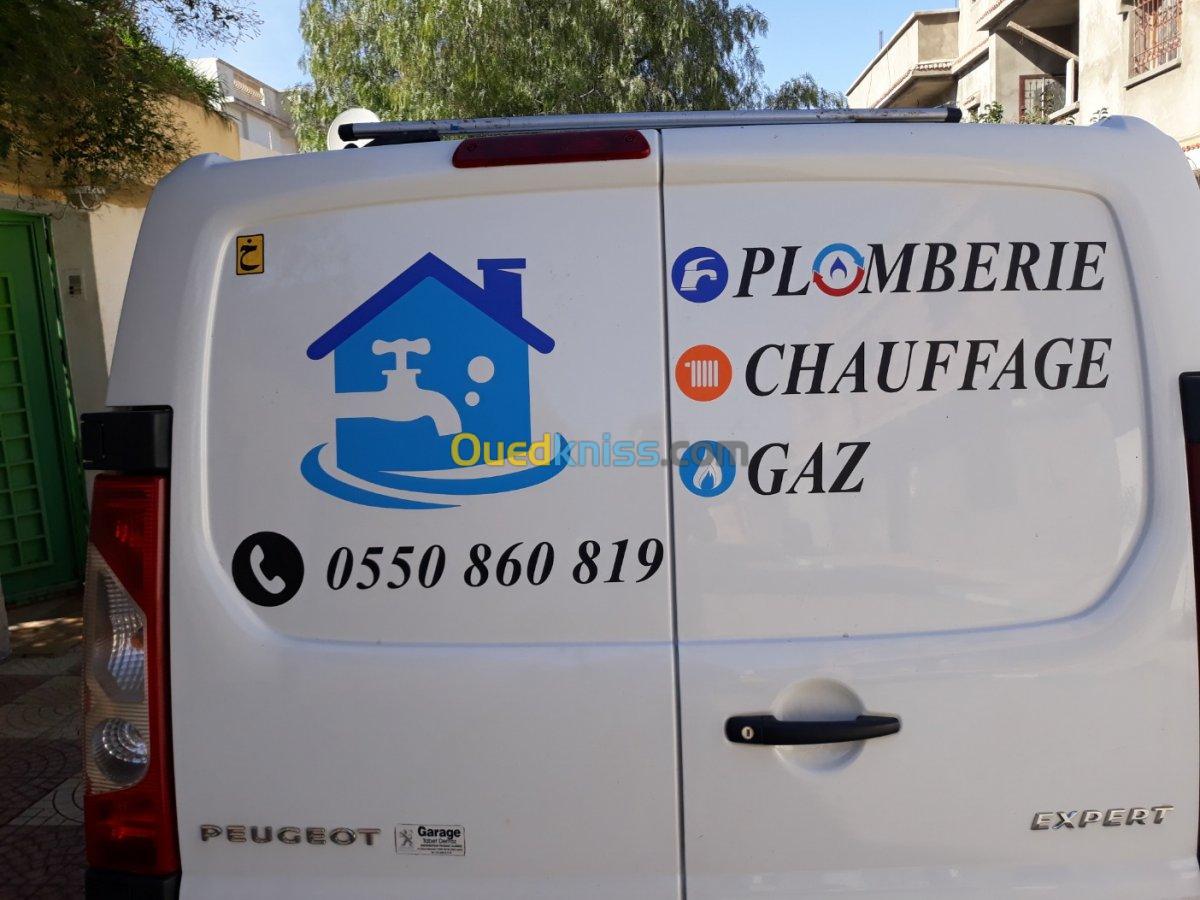 Plomberie chauffage gaz