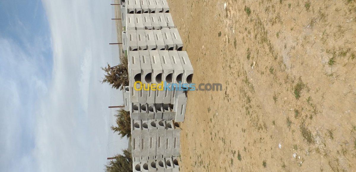 Caniveau en fonte en béton armé