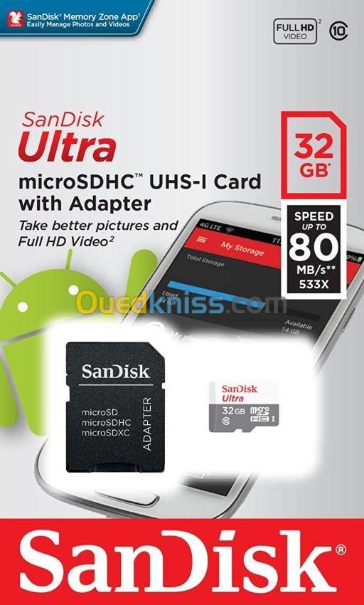 Sandisk Ultra MicroSDXC CLASS10 