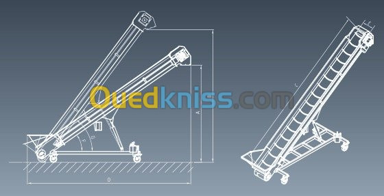 Fabrication des Convoyeurs et Tapis