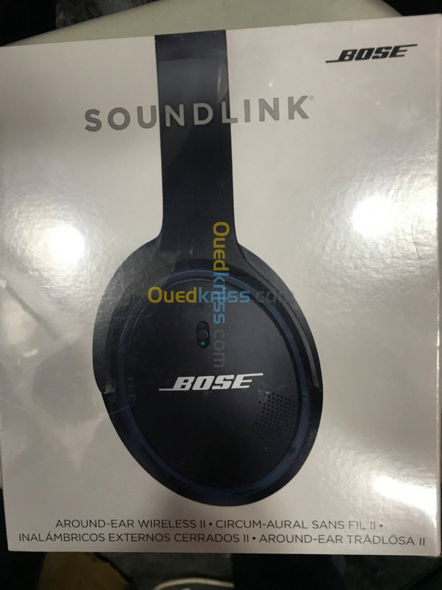 Bose Soundlink II Noir - Casque sans fil - Casque Audio Bose sur