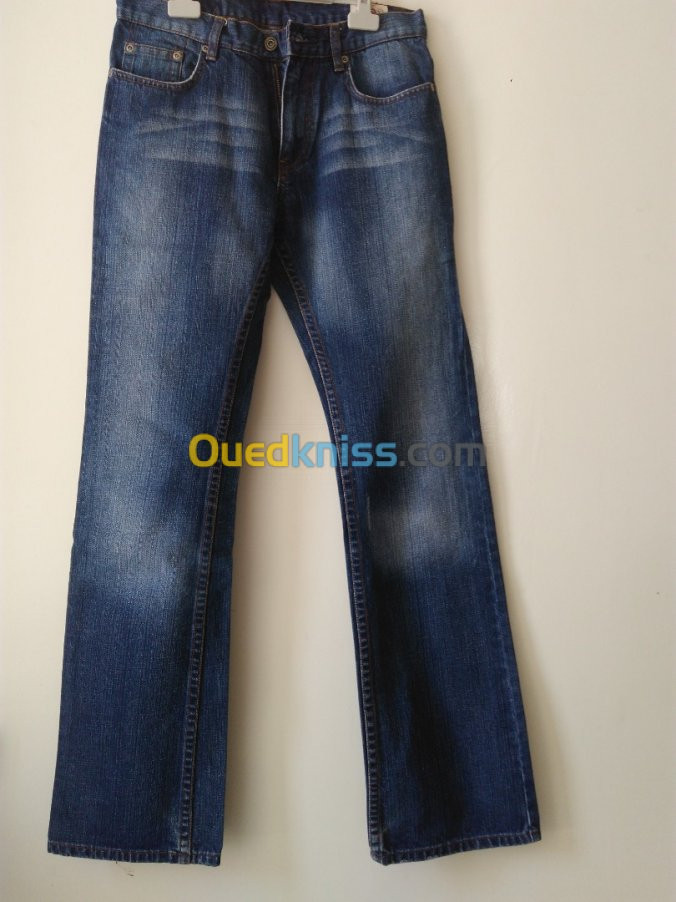 Jeans homme bleu 