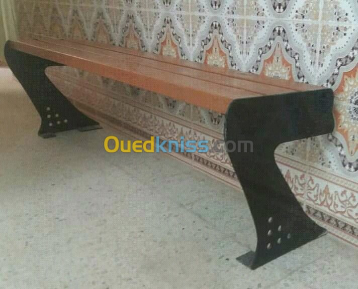 Fabrication de mobilier urbain