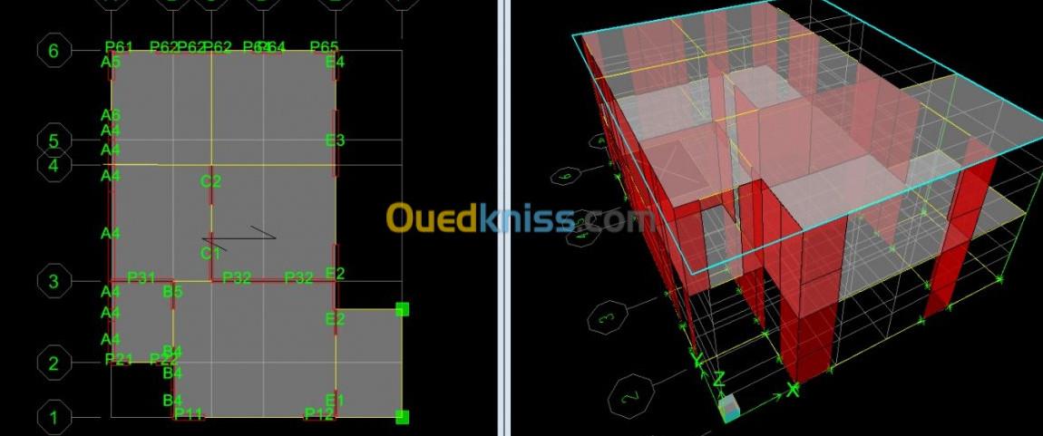 elaboration des plans et etudes GC