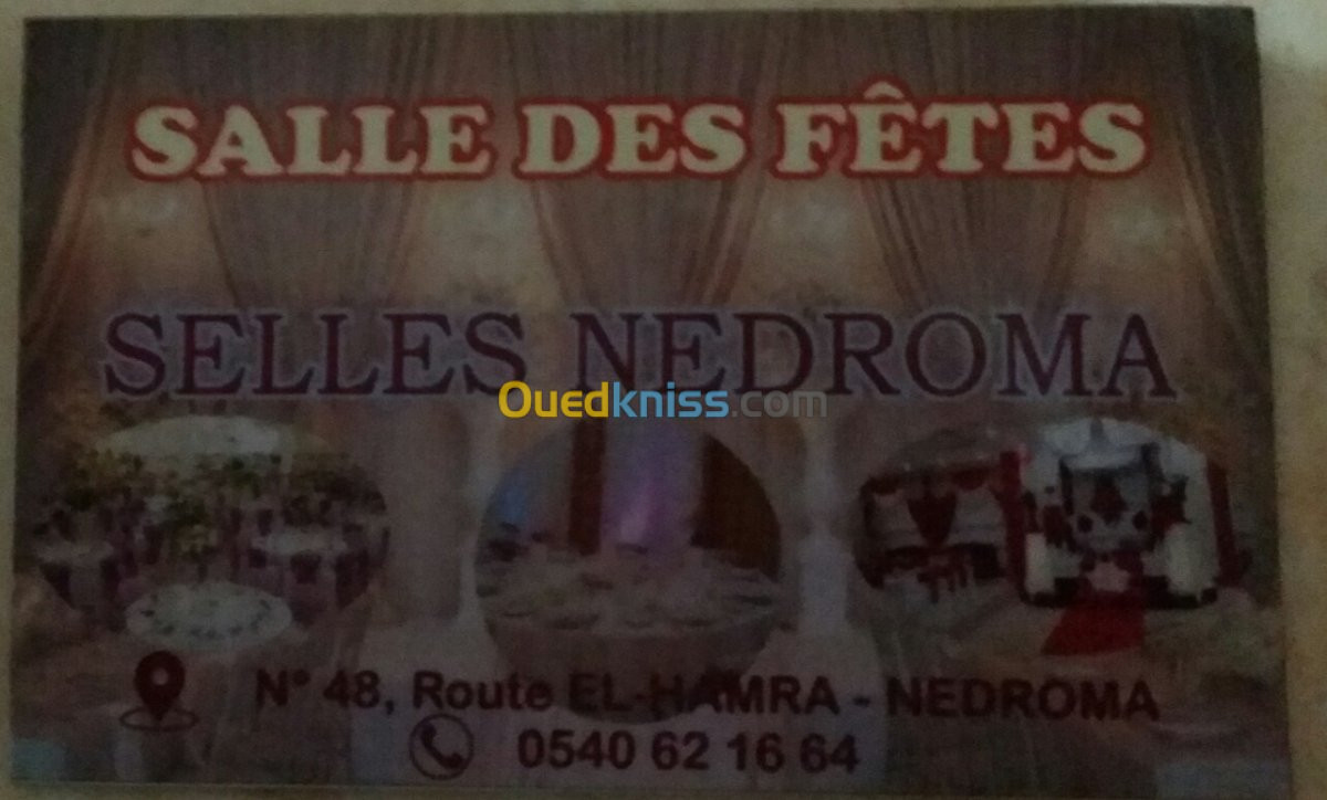 Salle des fêtes nedroma 