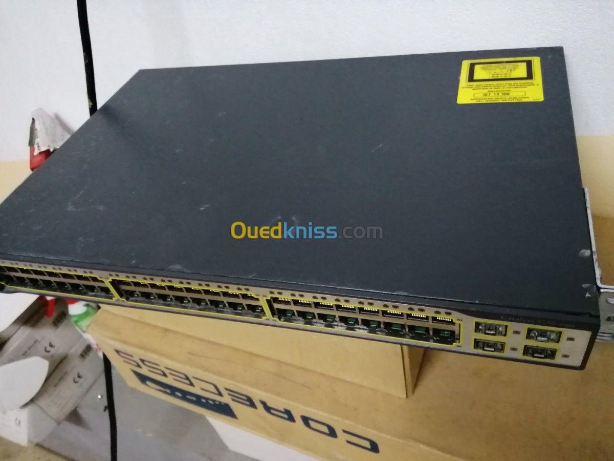 Switch cisco 3750/48 port