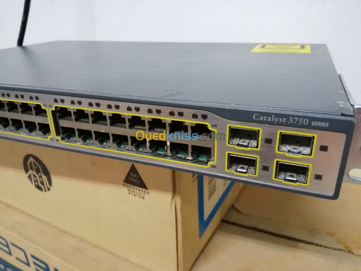 Switch cisco 3750/48 port