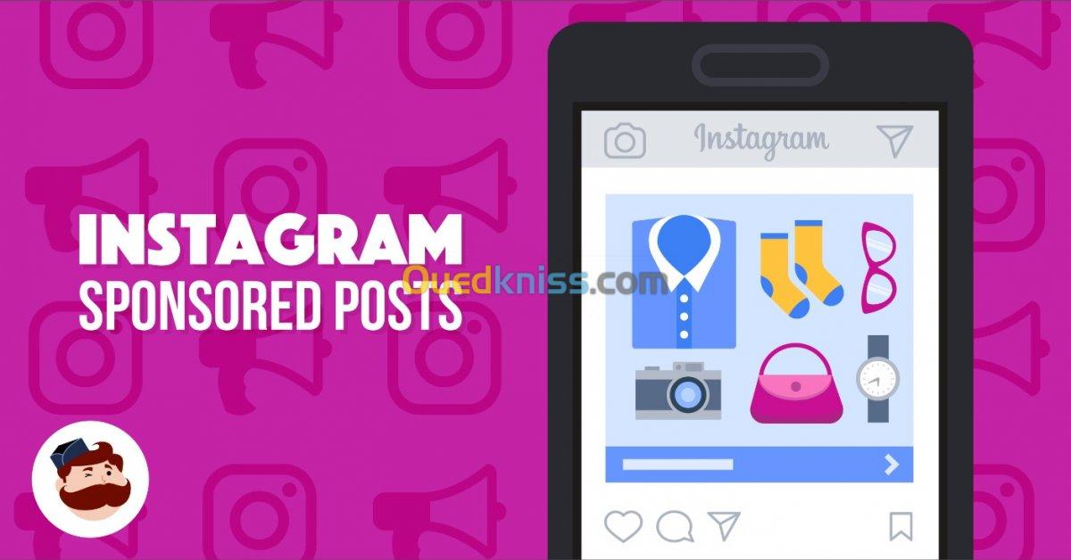 Sponsoring Instagram & Facebook