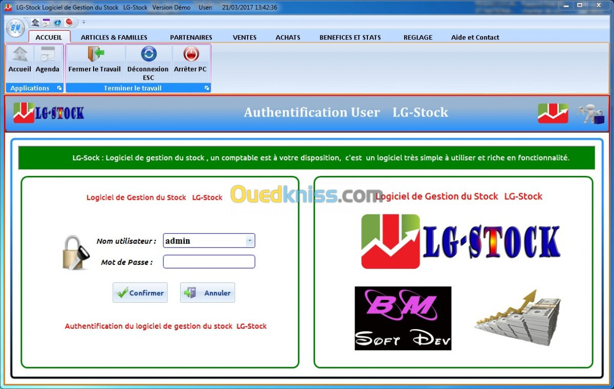Logiciel de Stock