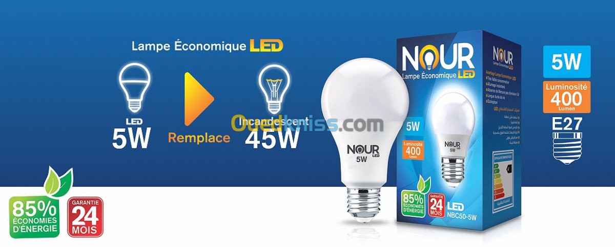 Ampoule LED NourLED 5w