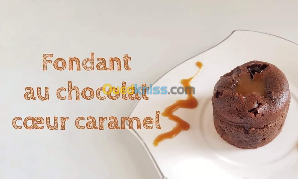 Fondants au chocolat fait maison.