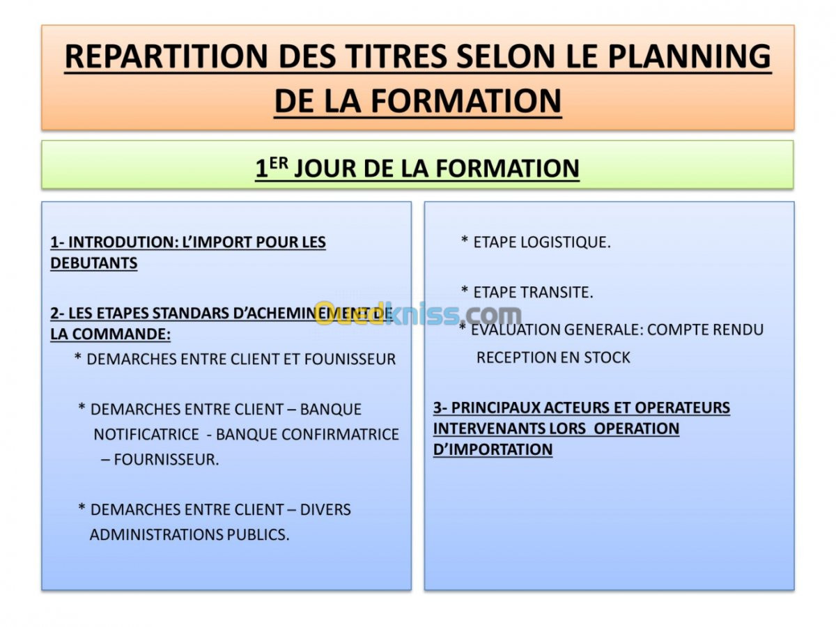 FORMATION ET CONSULTING / PROCESS STAN