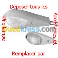 LAMPE LED POUR ECLAIRAGE PUBLIC 50w 