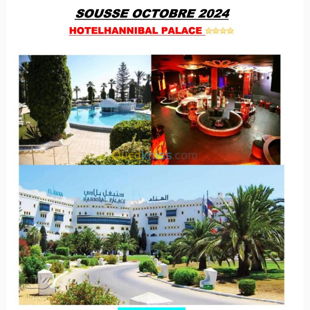 VOYAGES ORGANISÉ SOUSSE OCTOBRE 