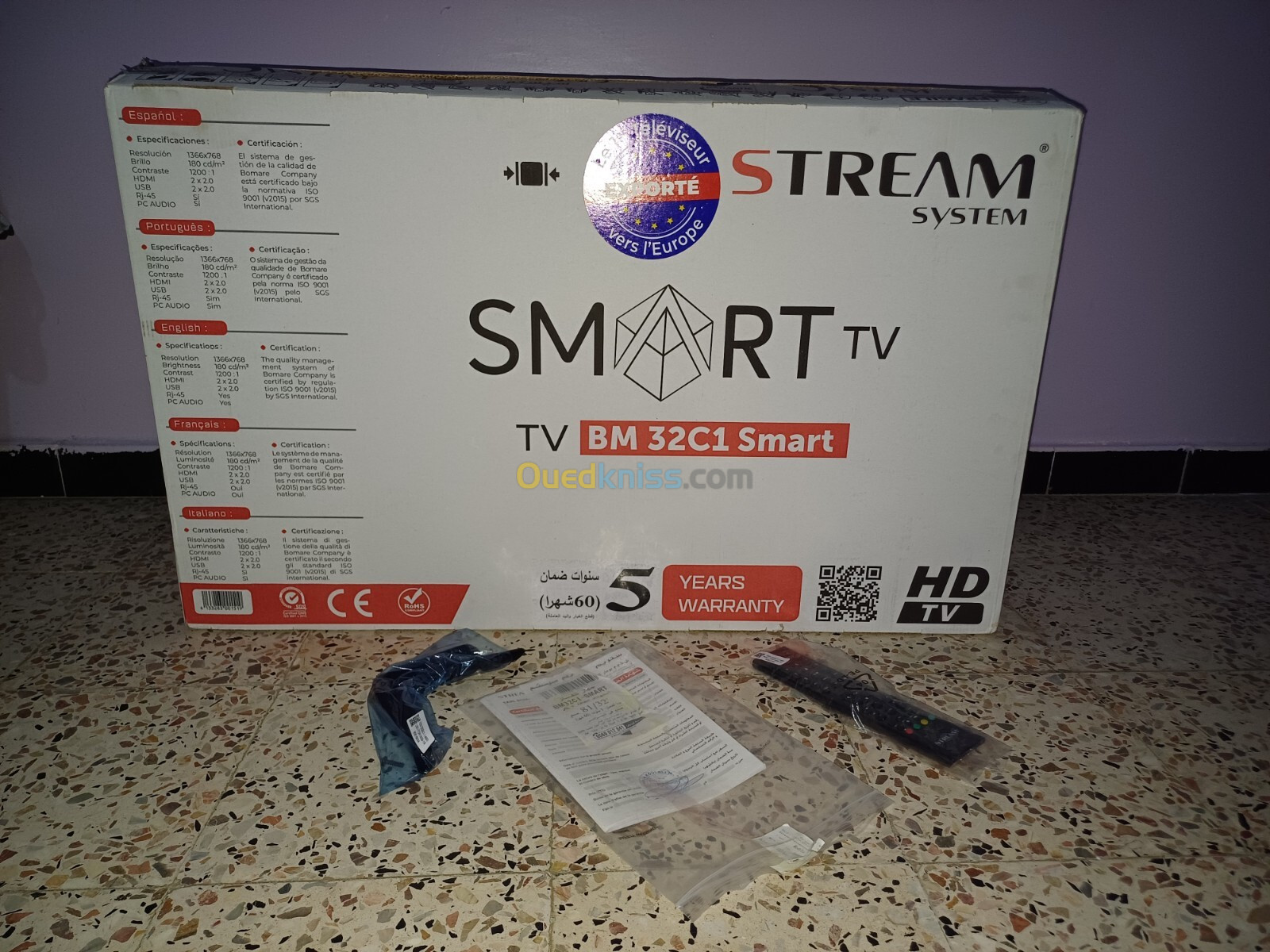 Stream Smart tv 32 pouce