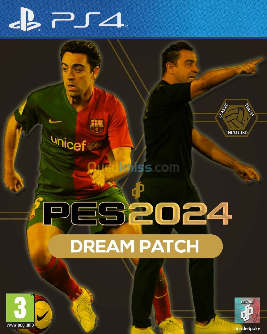 Dream patch pes 2024 ps4 Flashé 