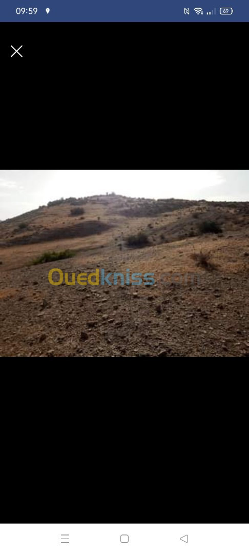 Vente Terrain Bejaia Boudjellil