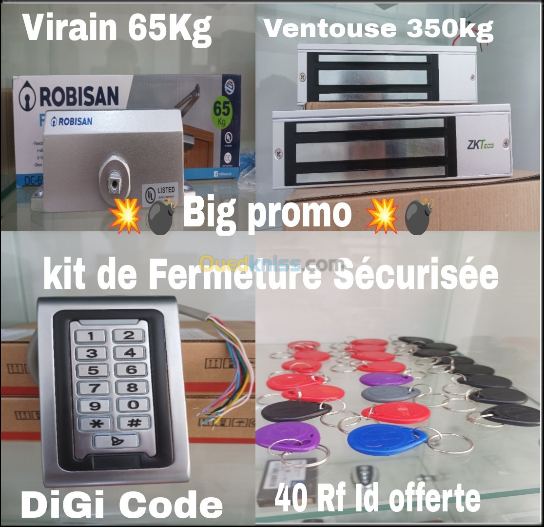 Montage de Kit d'accès Sécurisé en promotion 