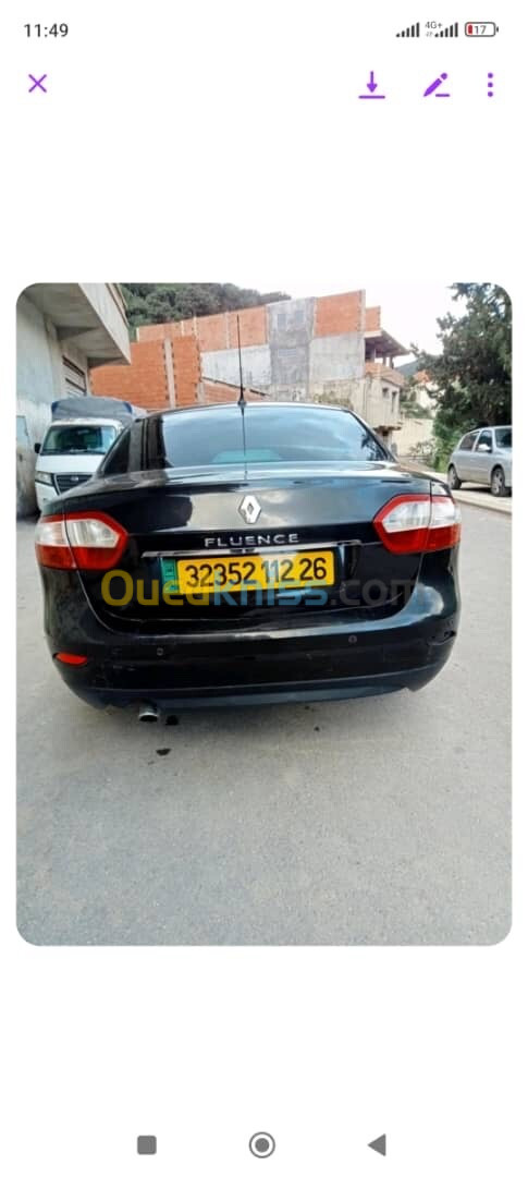 Renault Fluence 2012 Fluence