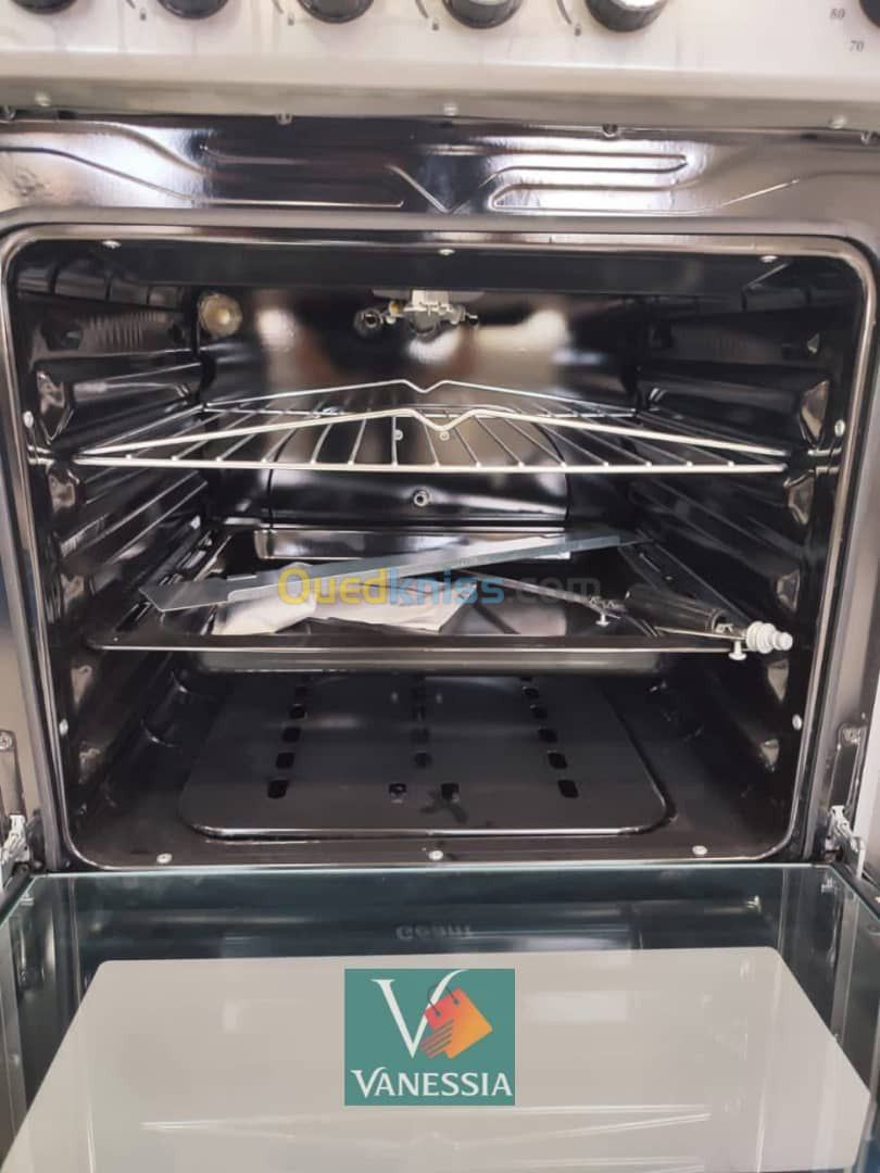 Cuisinière géant cristal inox 