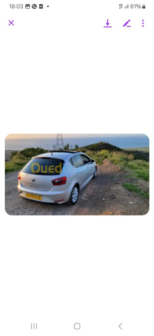 Seat Ibiza 2014 Fully +Toit ouvrant