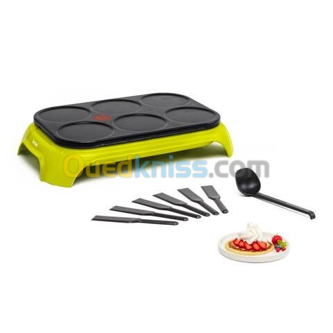  Crêpière Tefal électrique Crep'Party Colormania 1000 W Fabriqué en France  PY559312