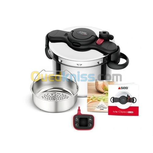 Seb Cocotte Minute Clipso Now 9L + MINUTEUR INTELLIGENT INDUCTION P4904950 Seb   