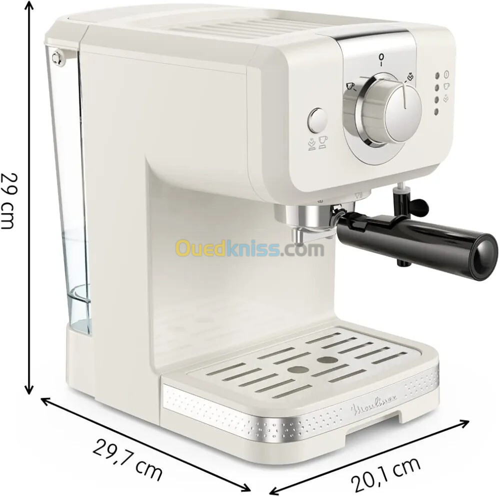 Cafetière expresso Moulinex Soleil 15 bars 1.5L XP330A10