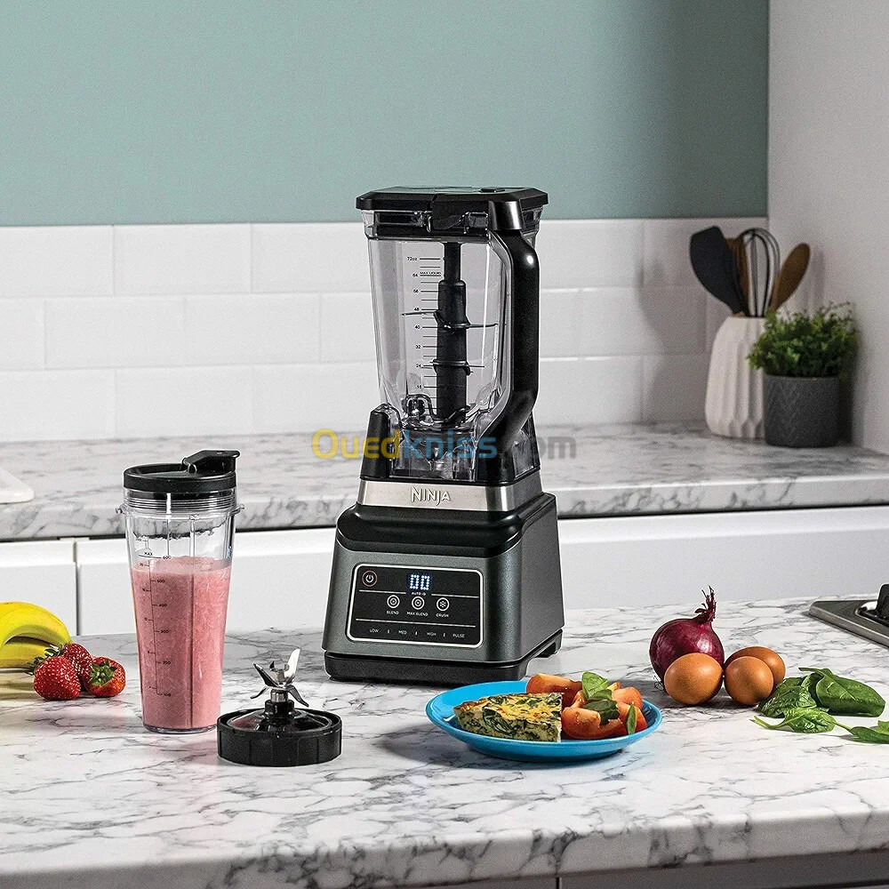 Ninja 2-en-1 Blender 2.1L 1200W avec 3 programmes automatiques  blend