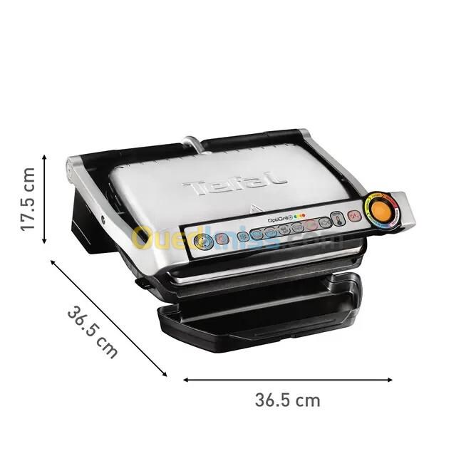  Panini Grille-viande Tefal OPTIGRILL+ inox  2000W GC712D12