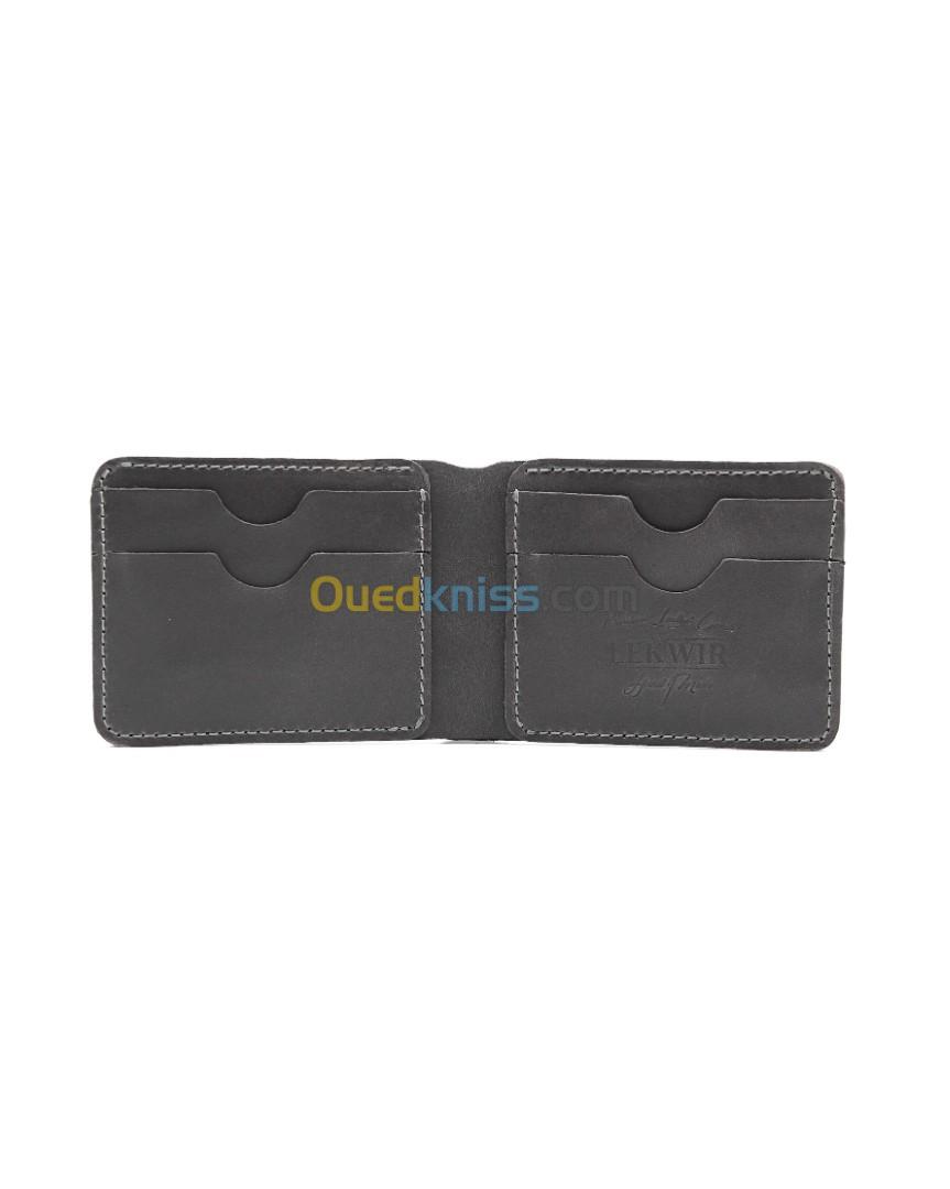 portefeuilles en cuir modele bifold  