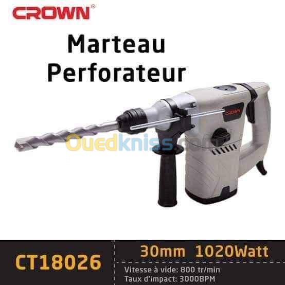 Marteau piquer crown (1020w) مارطو بيكور