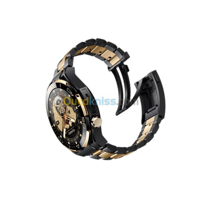 HainoTeko Edition Limité Montre intelligente Bluetooth AMOLED Display avec 2 bracelets Wireless  