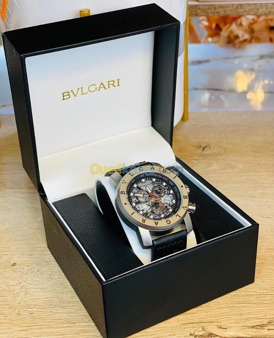 Montre bvlgari pour hommes 