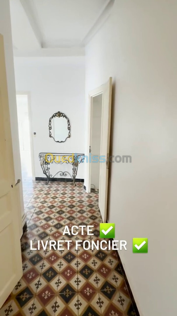 Vente Appartement F4 Alger Alger centre