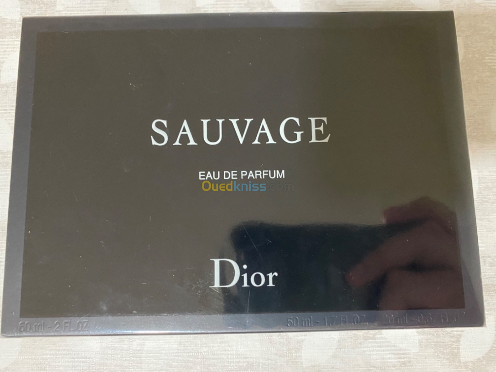 Coffret dior sauvage EDP + gel douche + crème hydratante