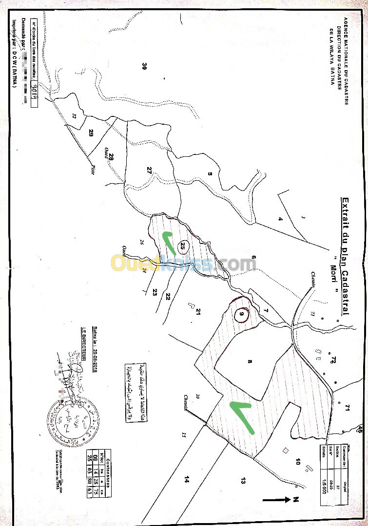 Vente Terrain Agricole Batna Timgad