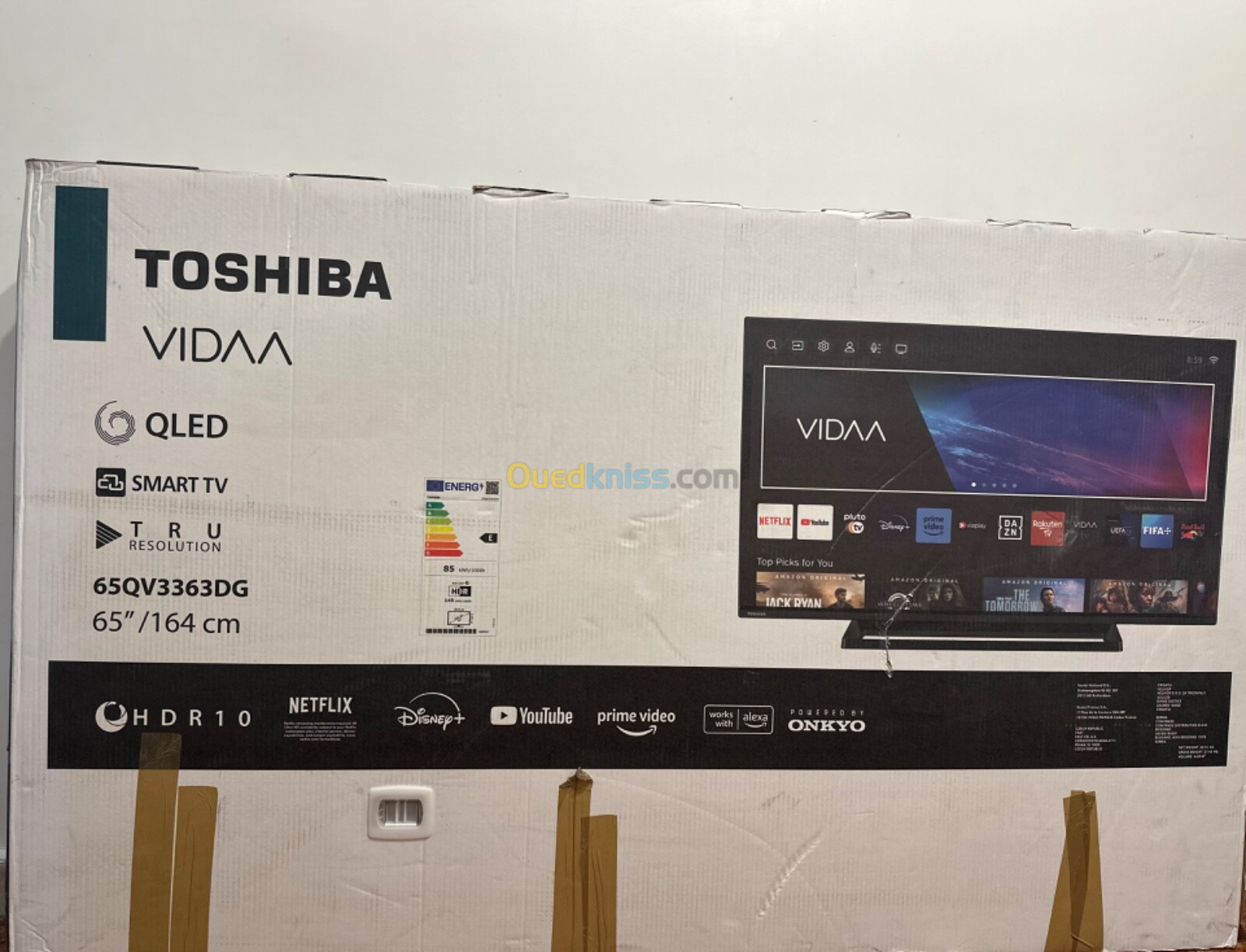 Television QLED toshiba 65 pouce 