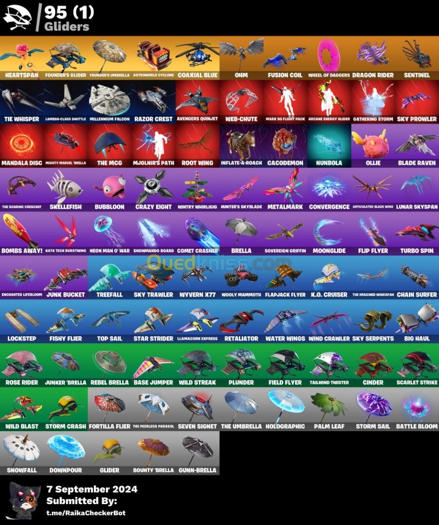 [PC/PSN/XBOX] 110 skins | OG STW | Trilogy | Prodigy | Blue Striker | Vendetta | Fade | FULL ACCESS