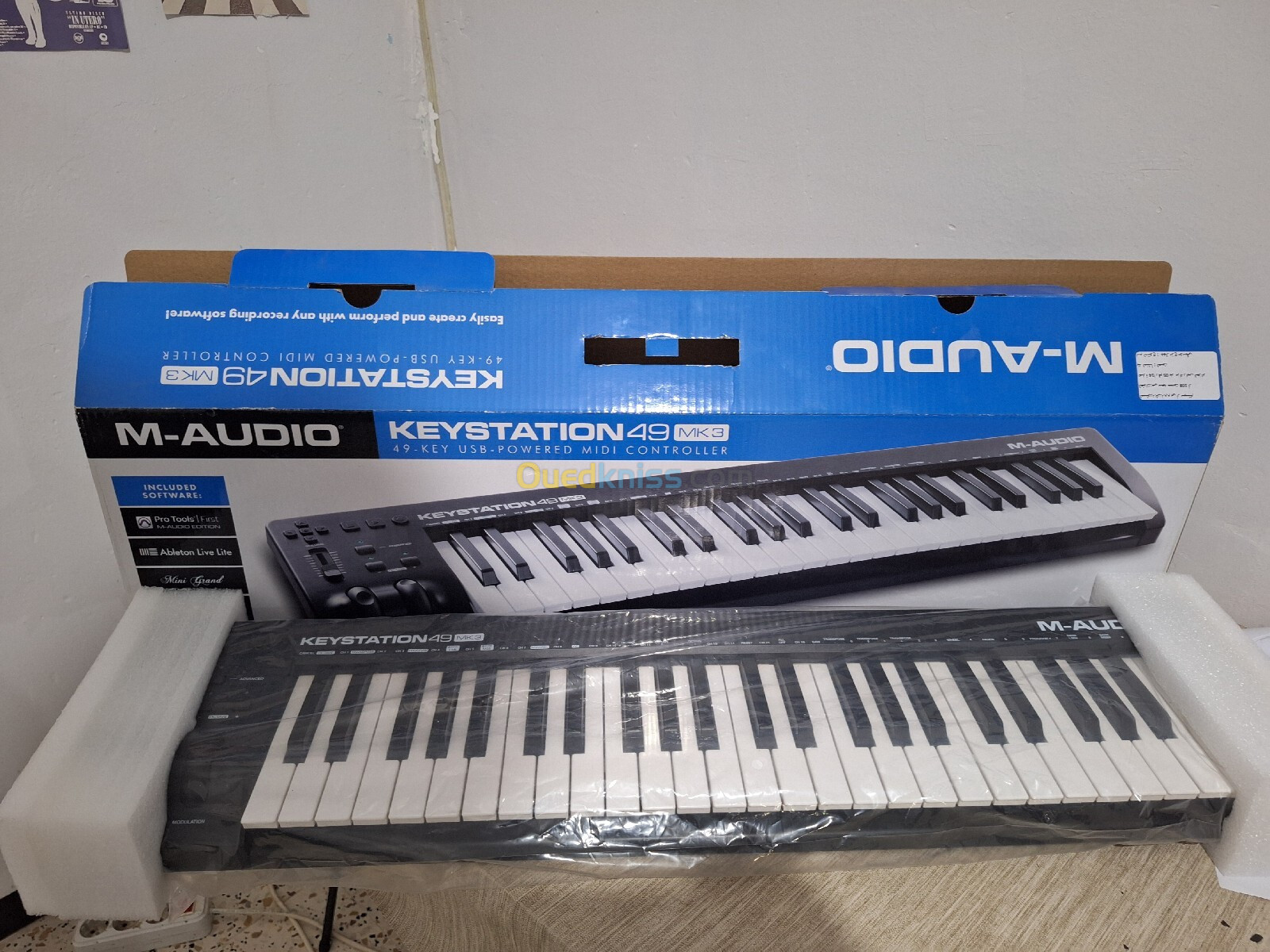 Clavier midi  M Audio  keystation 49 mk3