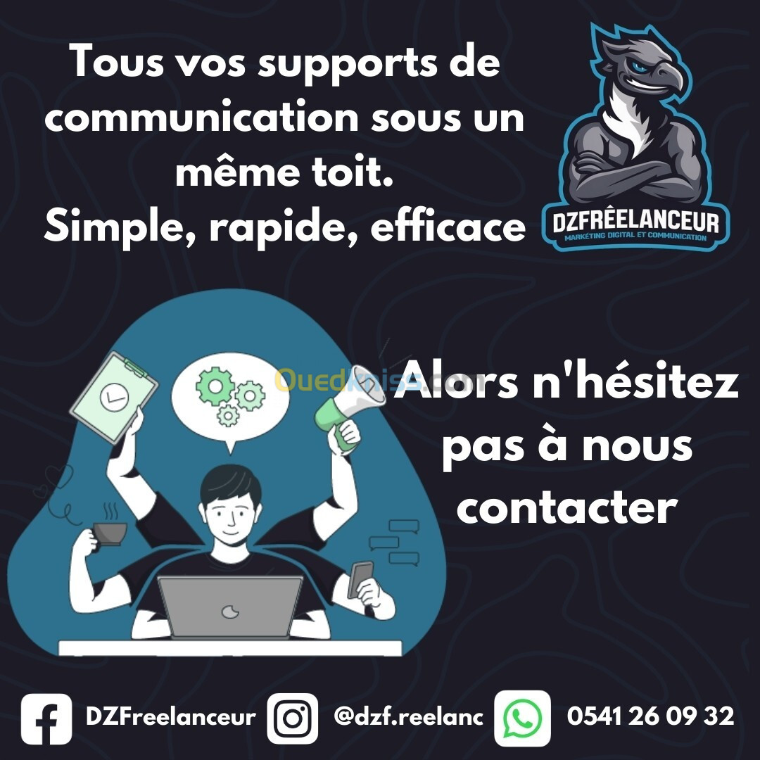 Graphiste freelance ( logo - affiche - flyer - carte Viste 