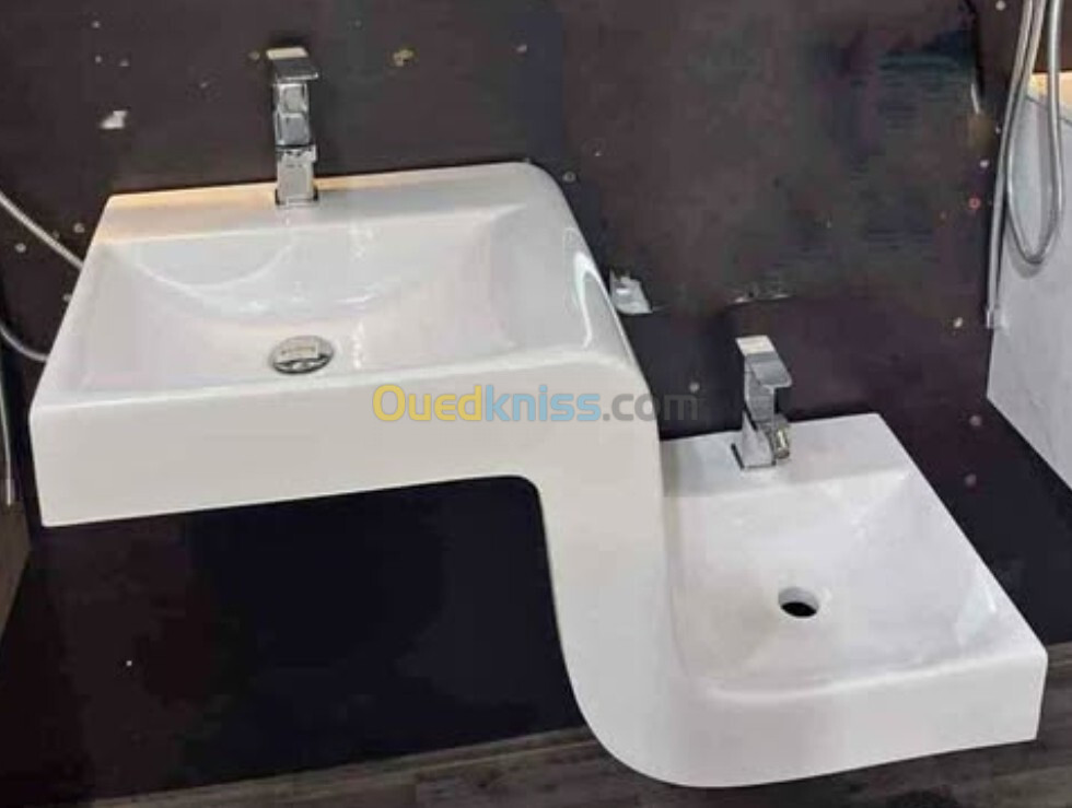 Lavabo avec bidet