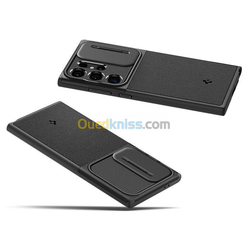 Spigen Pochette Optik Armor Antichoc Pour Samsung Galaxy S24 Ultra Protection Camera