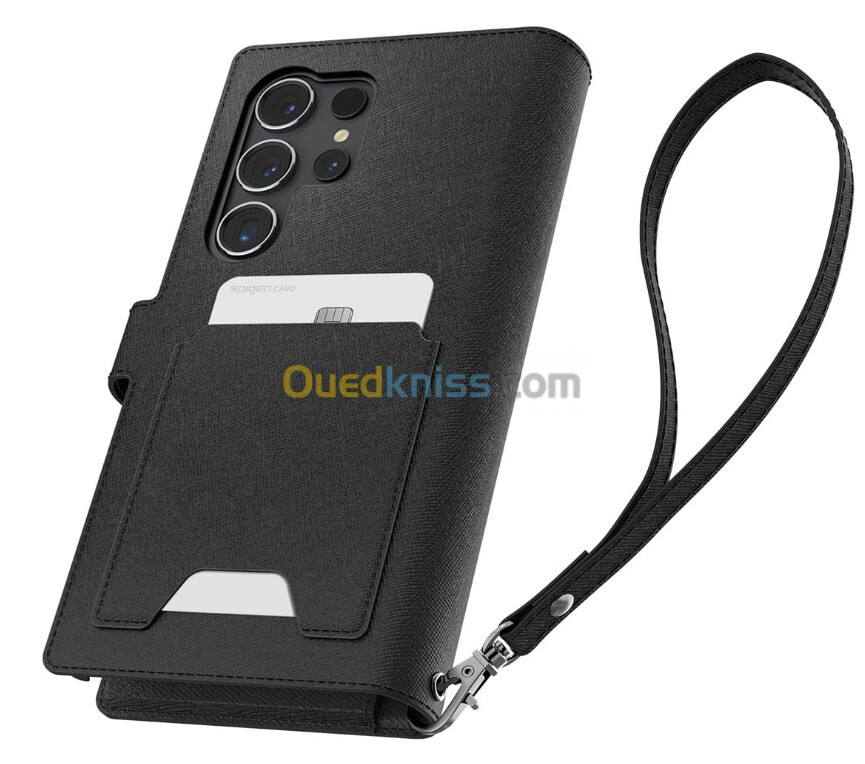 Pochette portefeuille Samsung Galaxy S24 Ultra Spigen Wallet S Plus 