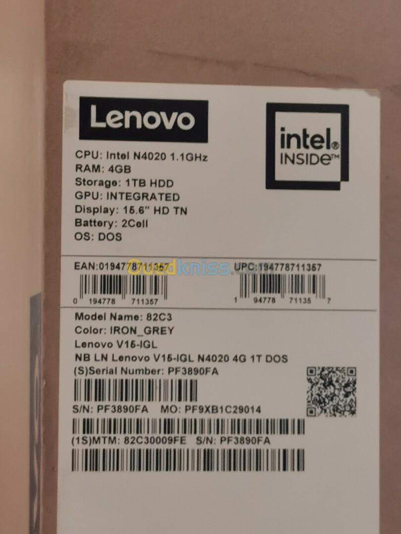 Lenovo intel N4020 1.1GHz