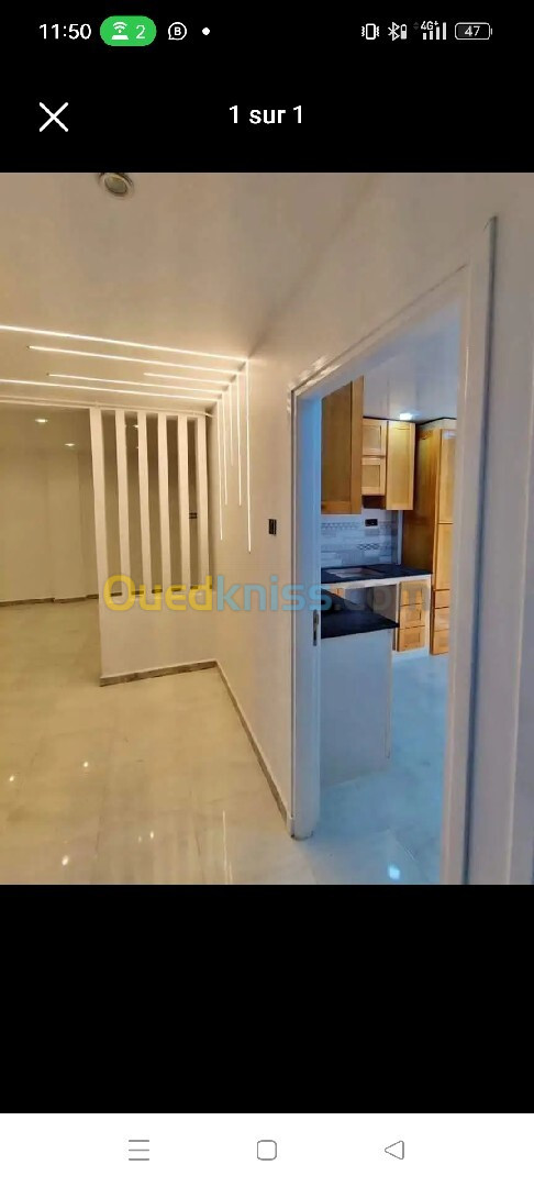 Vente Appartement F2 Alger Bordj el kiffan